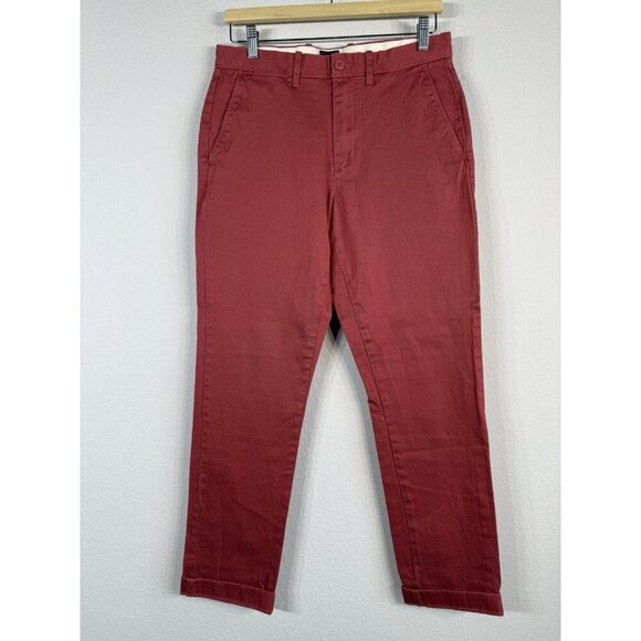 J.Crew‎ 770 Straight-Fit Stretch Chino Pants Men’s W30 X L32(31) Dusty Rose - Picture 12 of 13